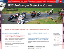 Tablet Screenshot of frohburger-dreieck.de